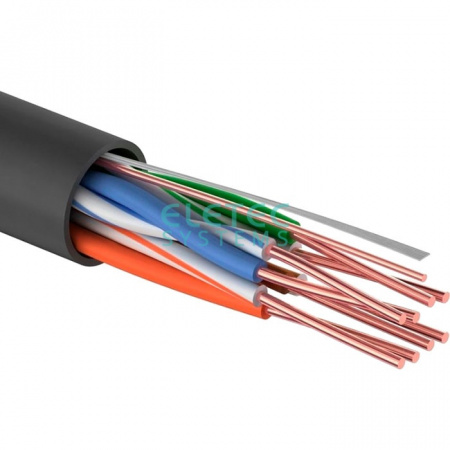 Кабель UTP 5E Eletec 4x2xAWG24, наружный, 305 м, медь, Россия